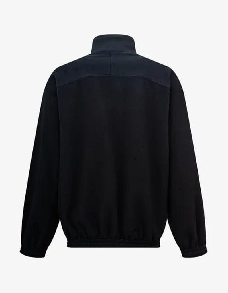 BALENCIAGA Balenciaga Black Logo Tracksuit Jacket outlook