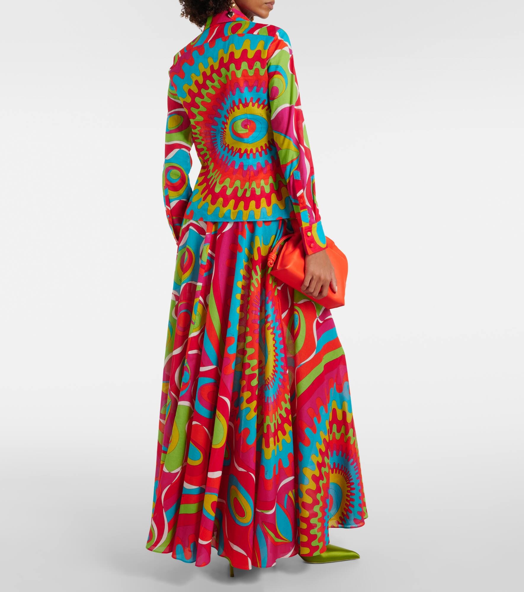 Printed cotton shirt - 3