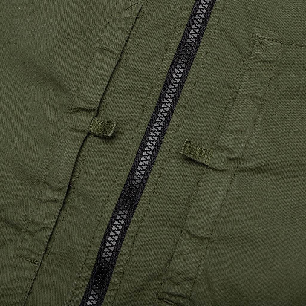 OVERSHIRT - OLIVE - 4