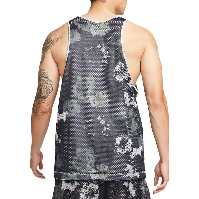 Nike Reversible Breathable Sports Running Vest Gray DH7434-073 - 4