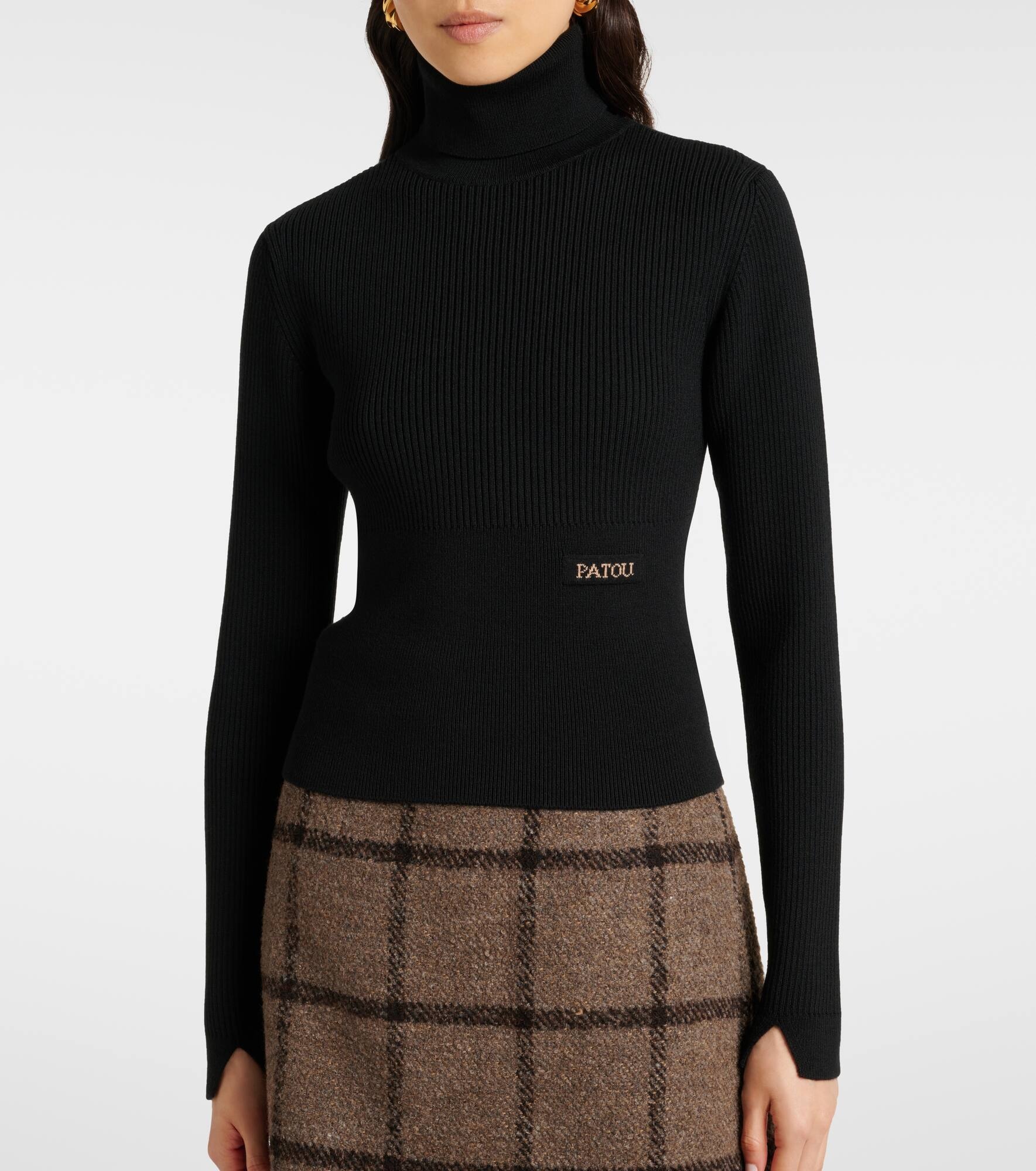 Logo turtleneck sweater - 5