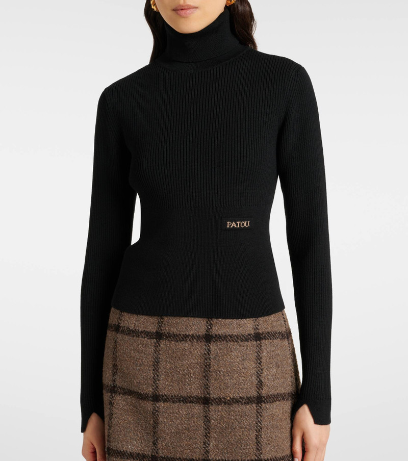 Logo turtleneck sweater 5