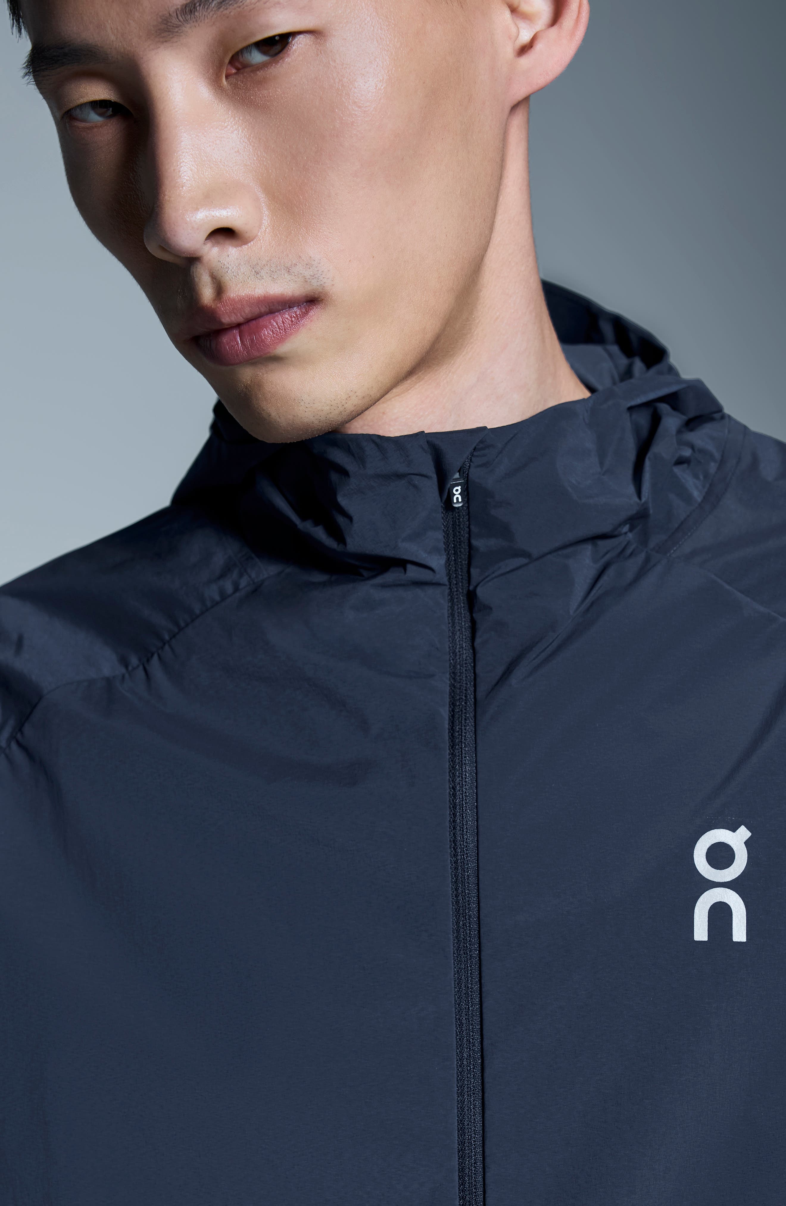 On Core Hooded Packable Running Jacket in Midnight at Nordstrom - 3