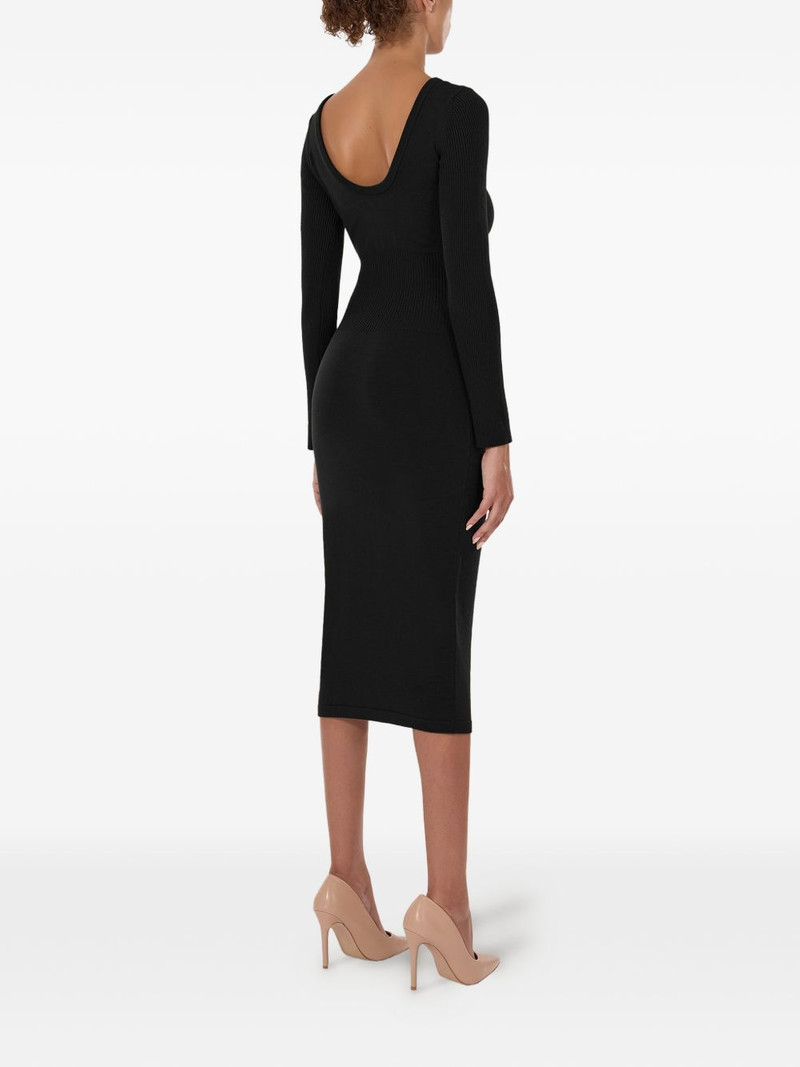 long-sleeve luxe merino dress 3