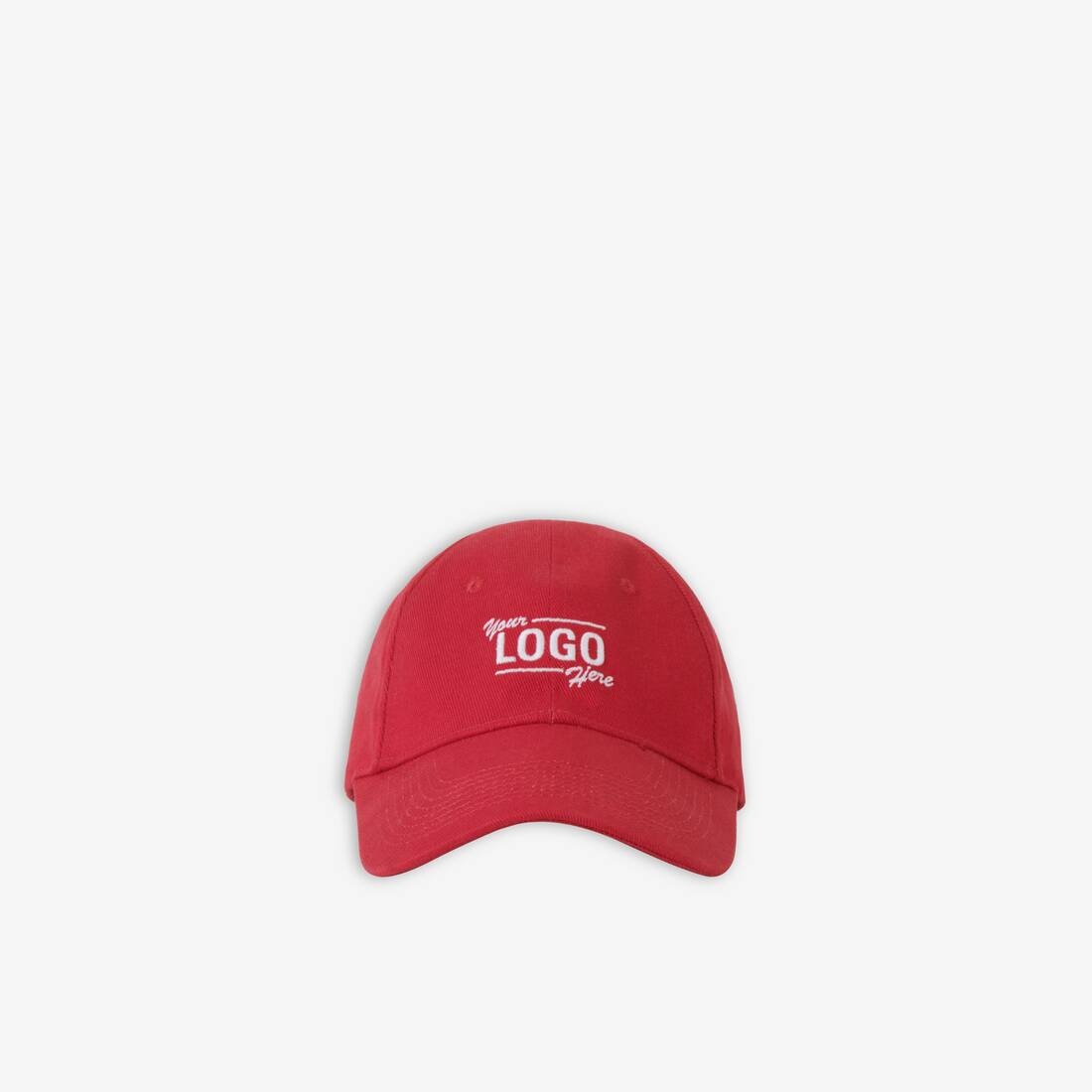 Your Logo Here Cap in Lacquer/white - 1