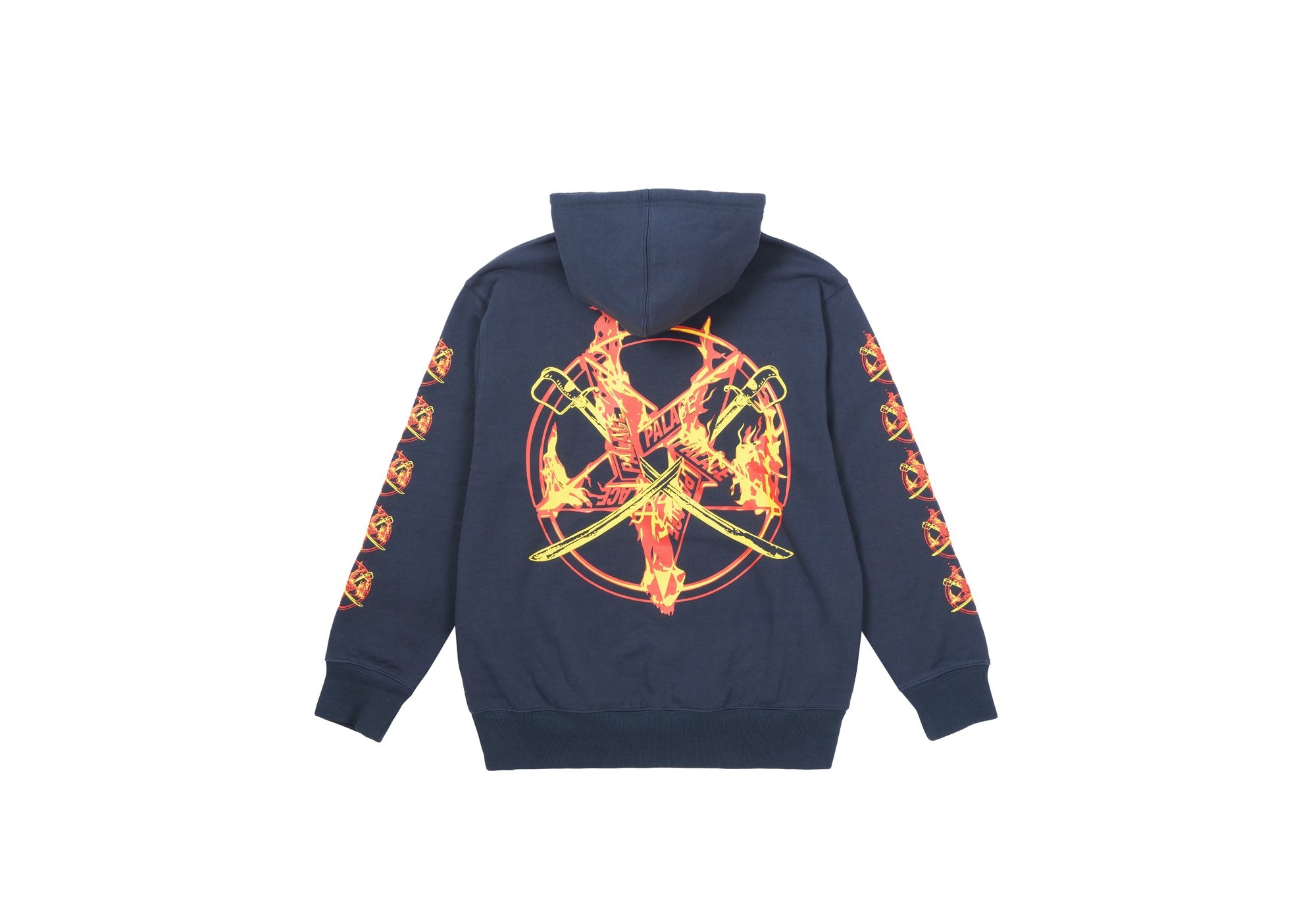 FLAMED HOOD NAVY - 2