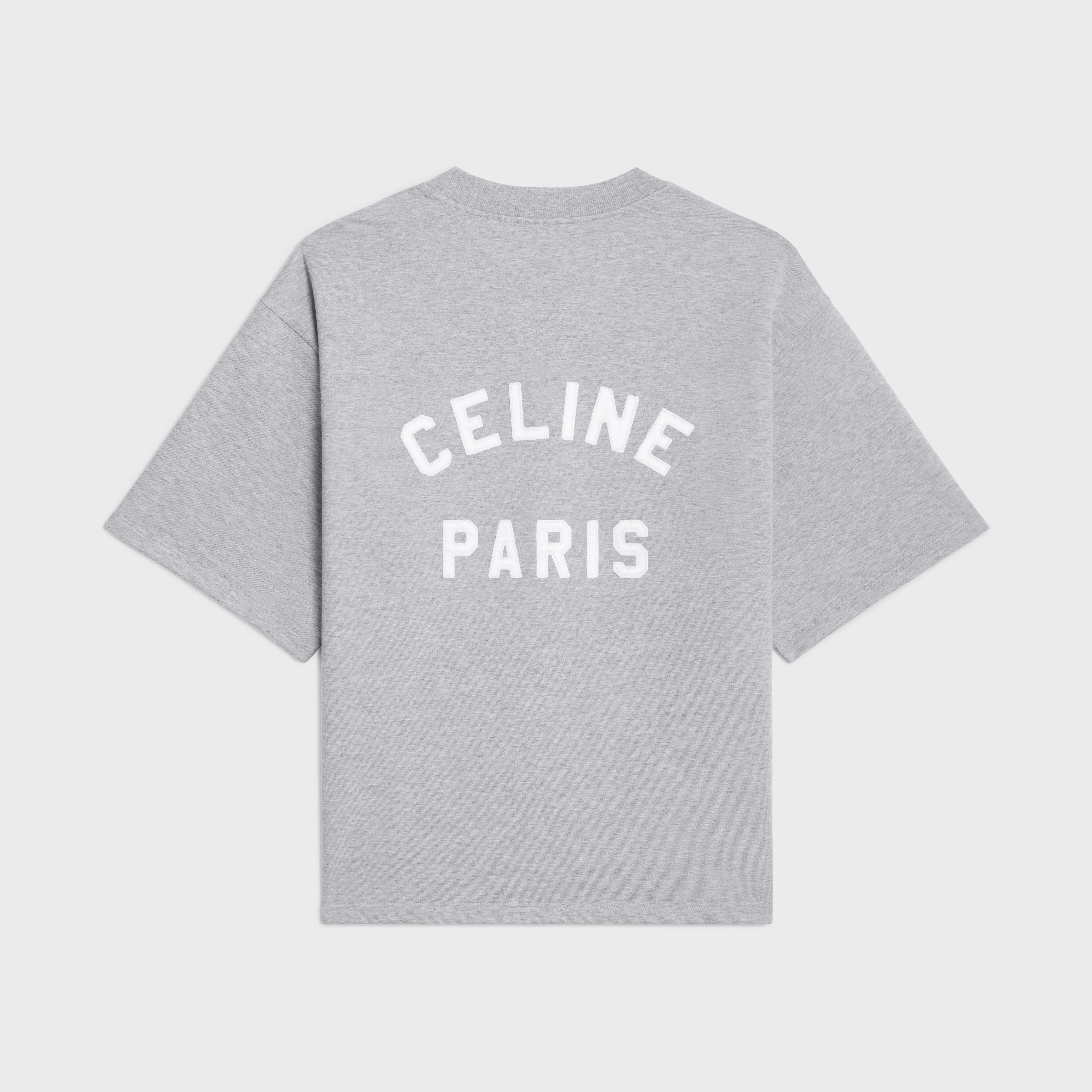 loose celine paris sweatshirt in cotton and cashmere - 2