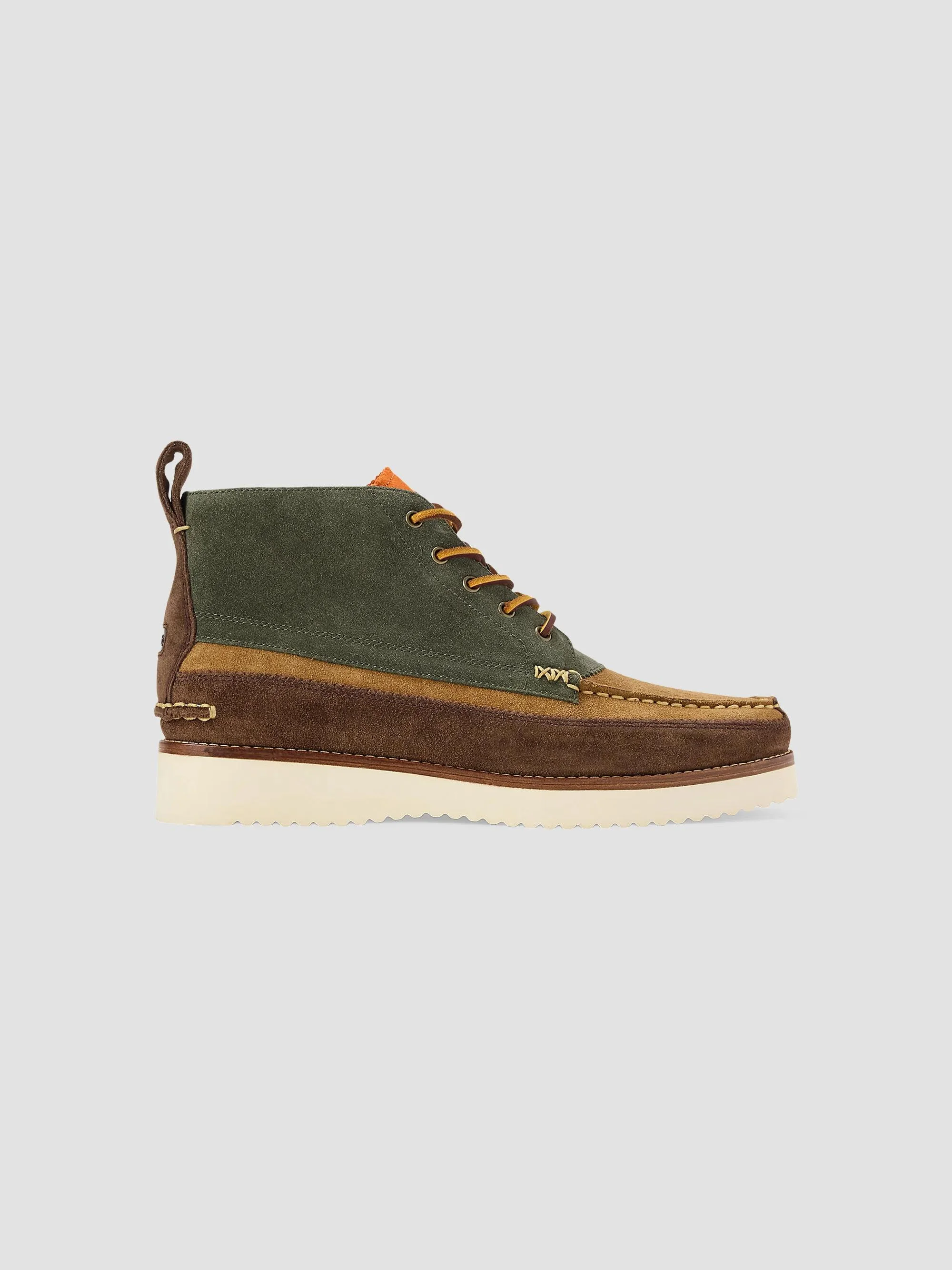 Men's Ranger Suede Work Boots - Olive Multi - 1