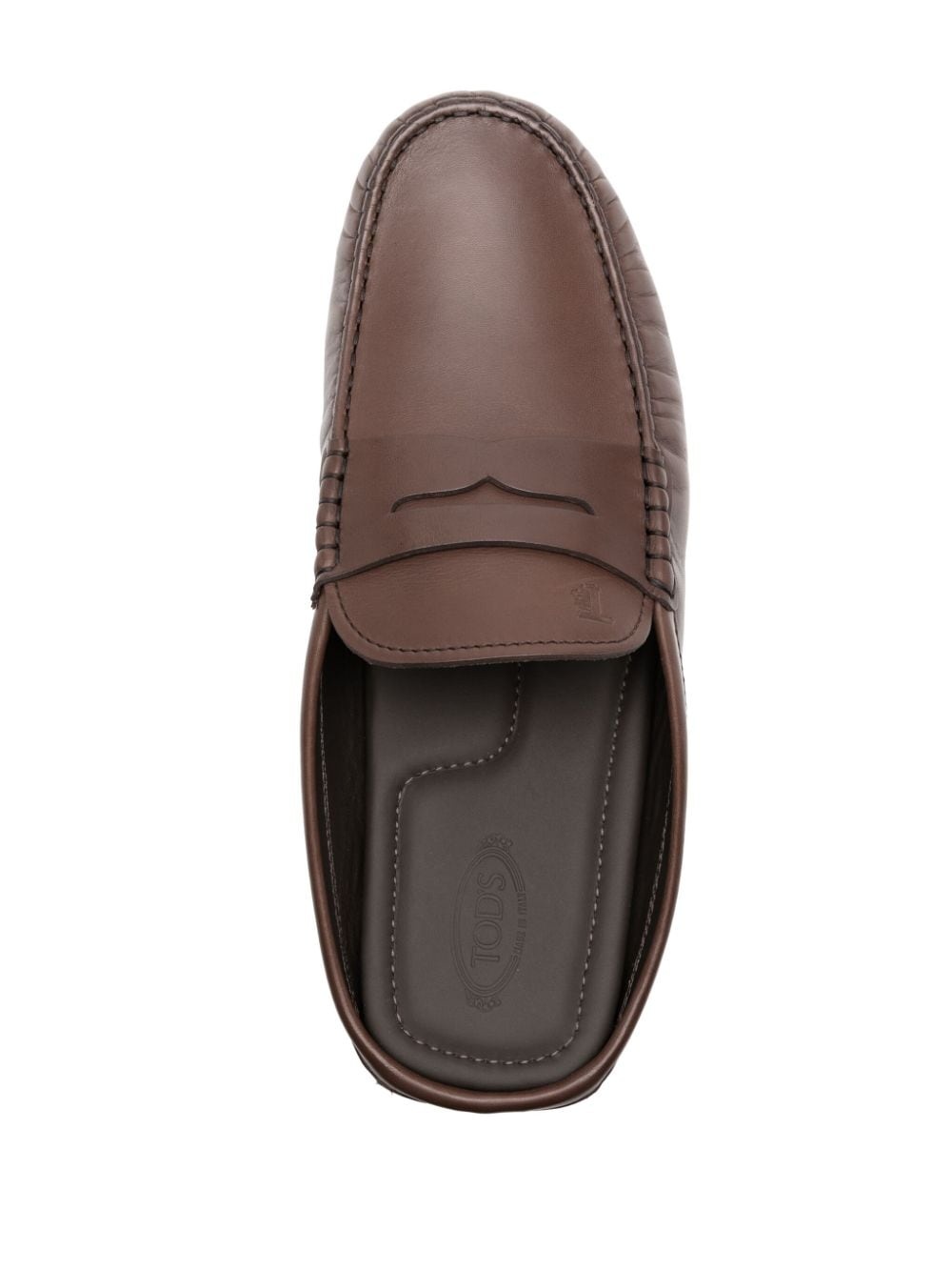 Gommino leather penny mules - 4