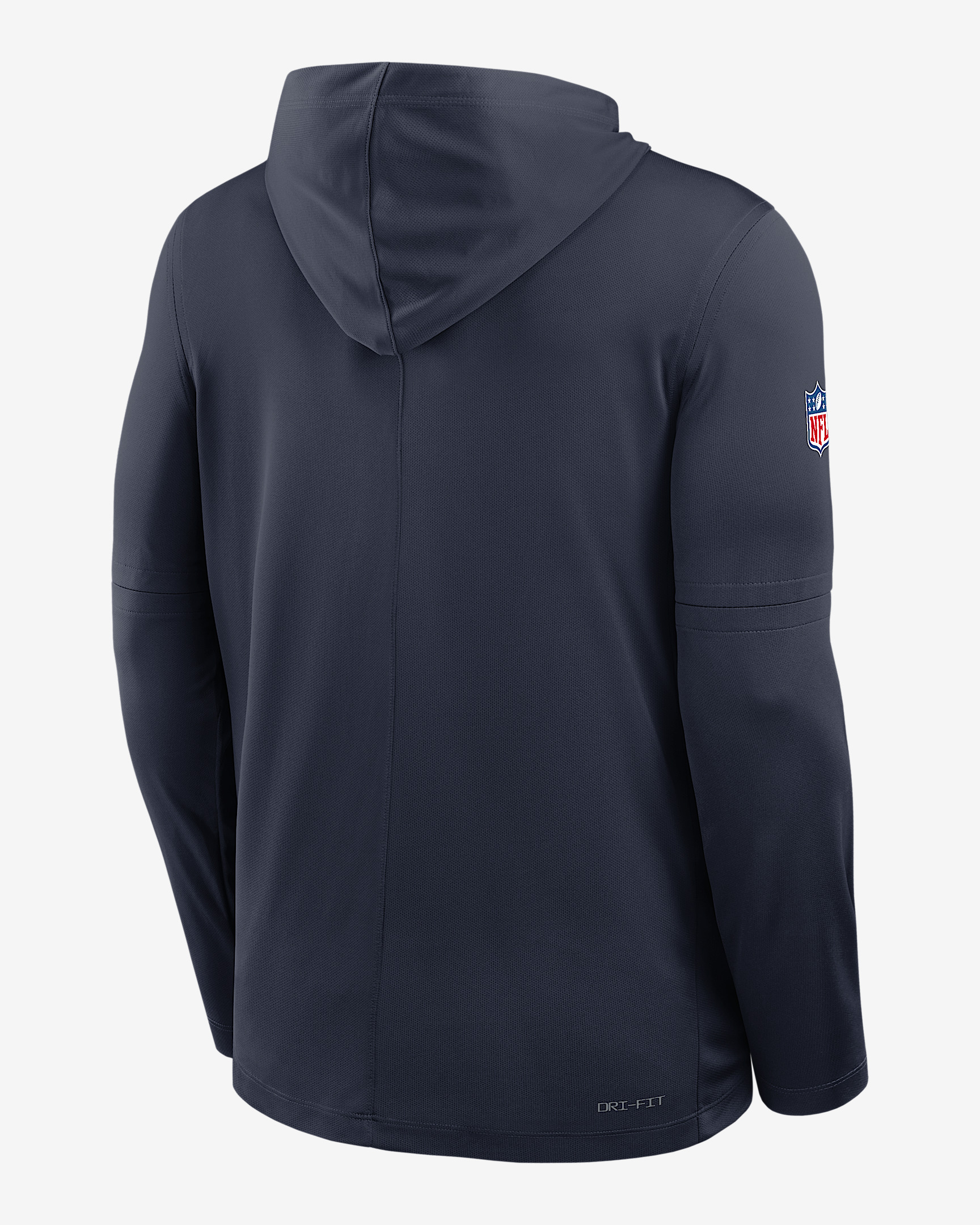 Chicago Bears Pure Fury Sideline Men's Nike Dri-FIT NFL Long-Sleeve Hooded Top - 2