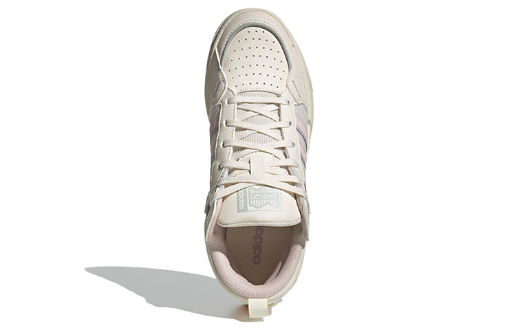 (WMNS) adidas Neo 100DB Shoes 'Beige Pink Purple' IE5583 - 5