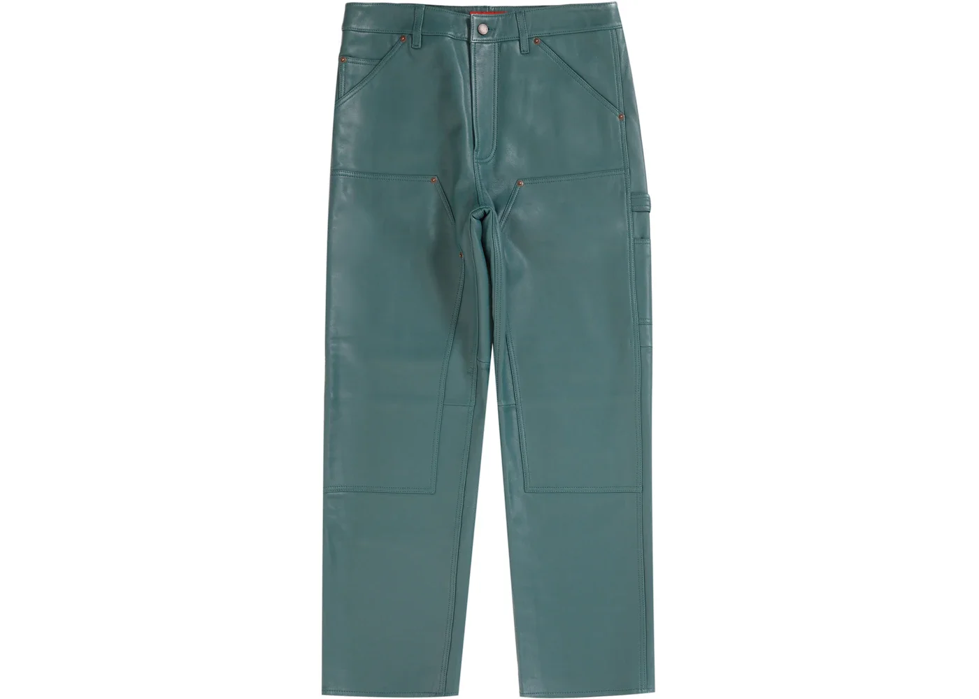 Supreme Supreme Leather Double Knee Painter Pant Dusty Teal