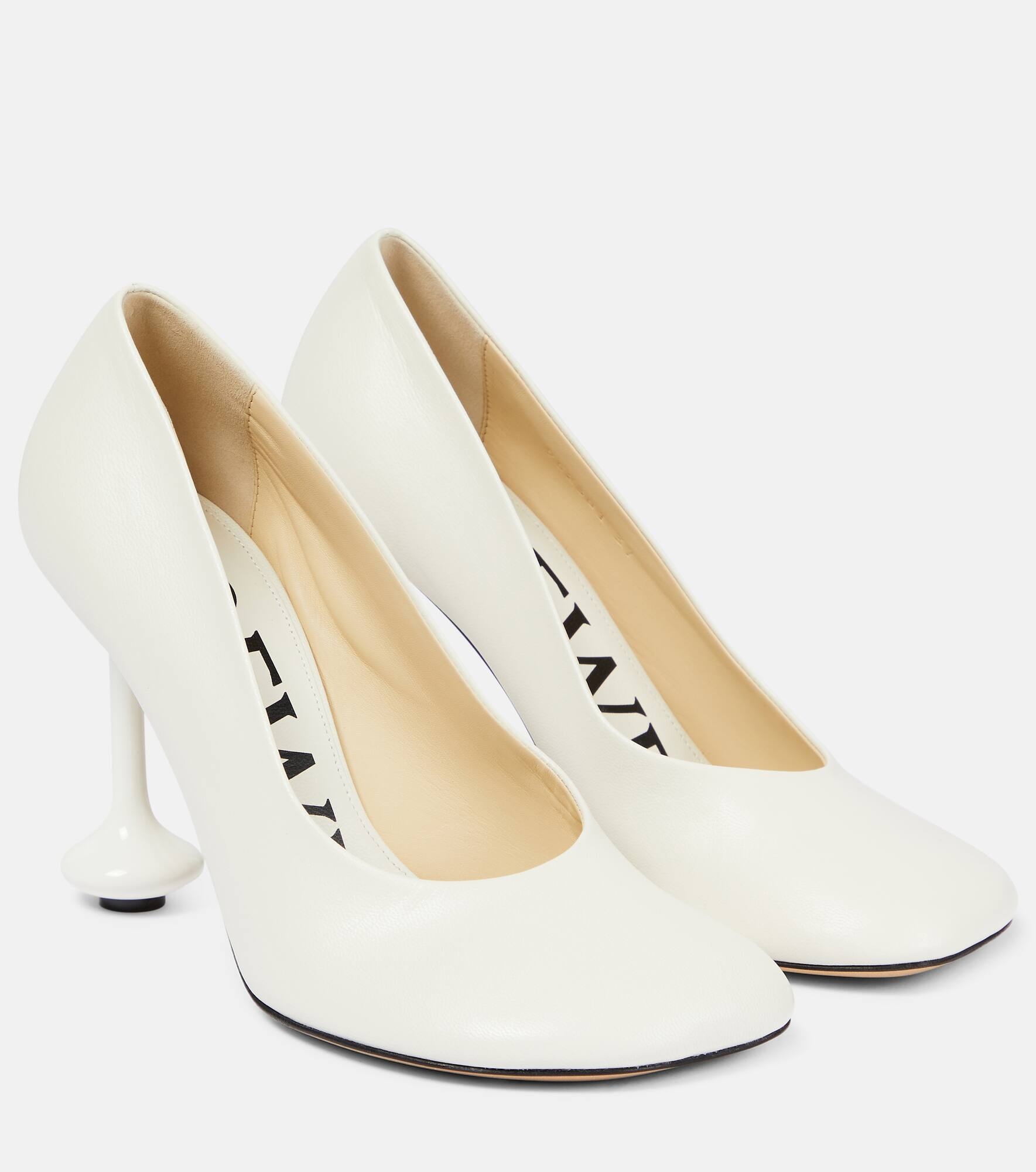 Toy leather pumps - 1