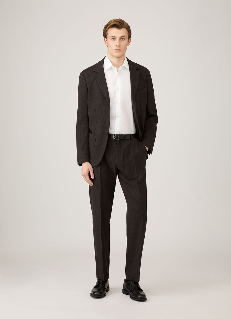 Sunspel Textured Wool Blazer outlook