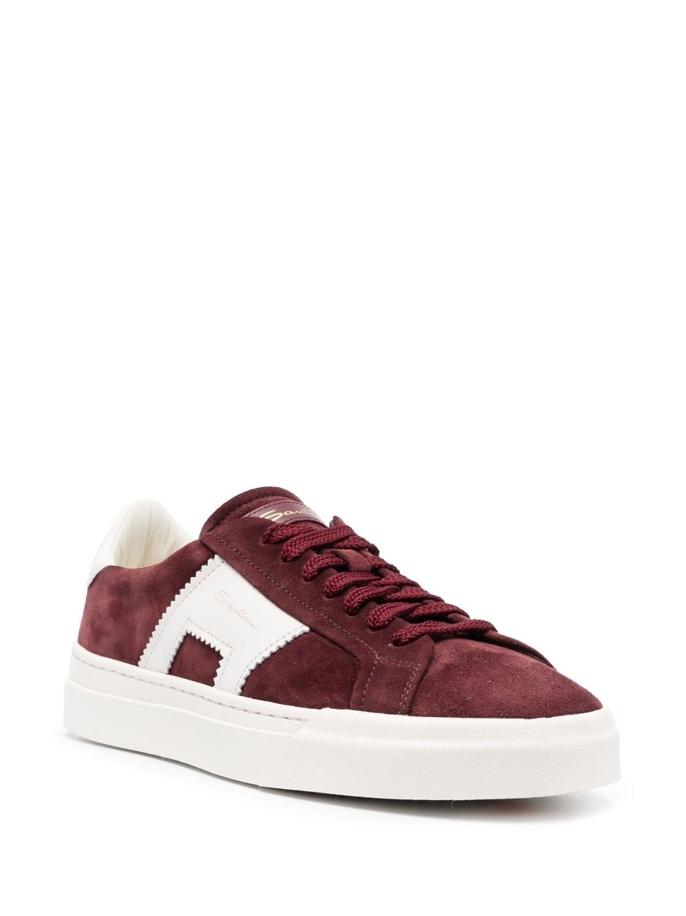 Double Buckle suede sneakers - 2