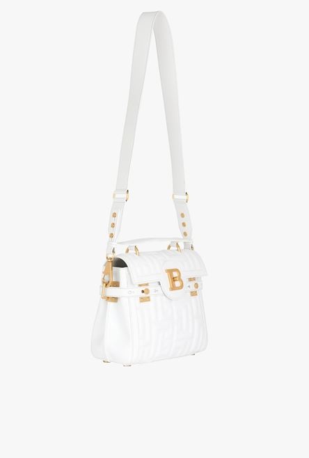 White quilted leather B-Buzz 23 bag - 7