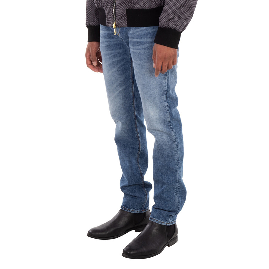 Emporio Armani Veining J06 Slim-Fit Denim Jeans - 4
