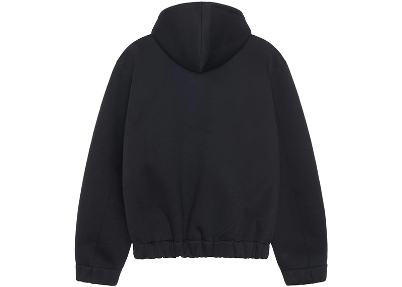 Stüssy Stussy x Our Legacy Work Shop Scuba Zip Hoodie Black Scuba outlook