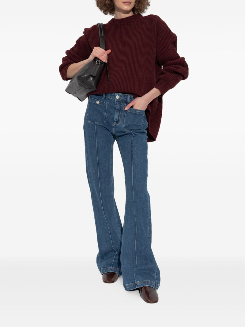 Jil Sander ribbed wool sweater outlook