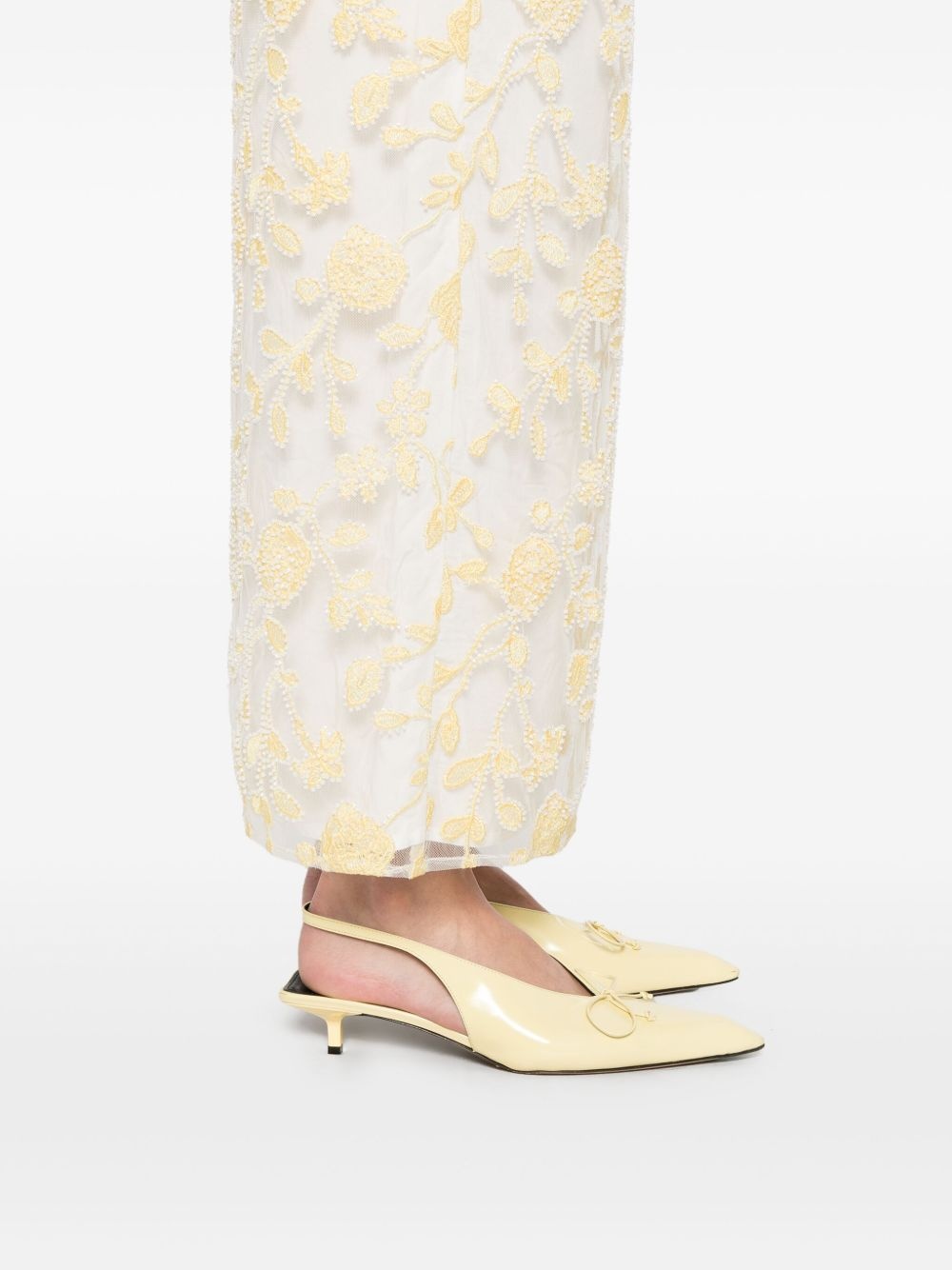 floral-beaded maxi dress - 5