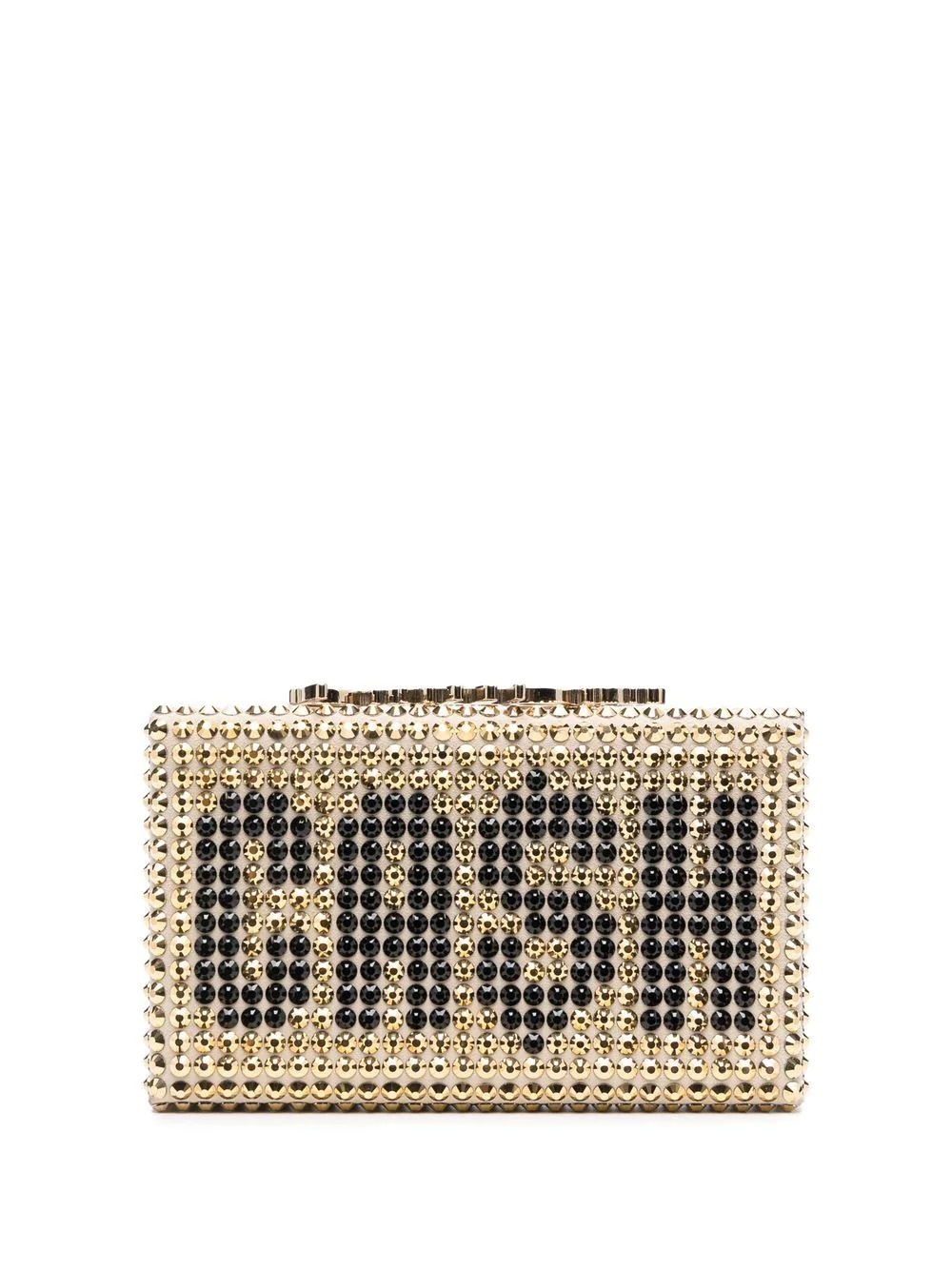 stud-detail clutch bag - 1