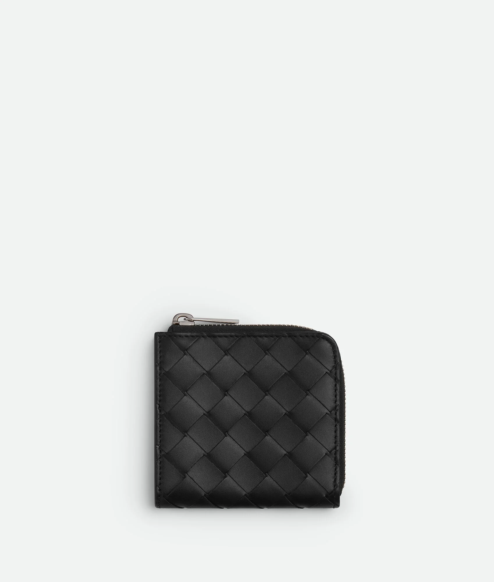 Intrecciato Square Zip Around Wallet - 1