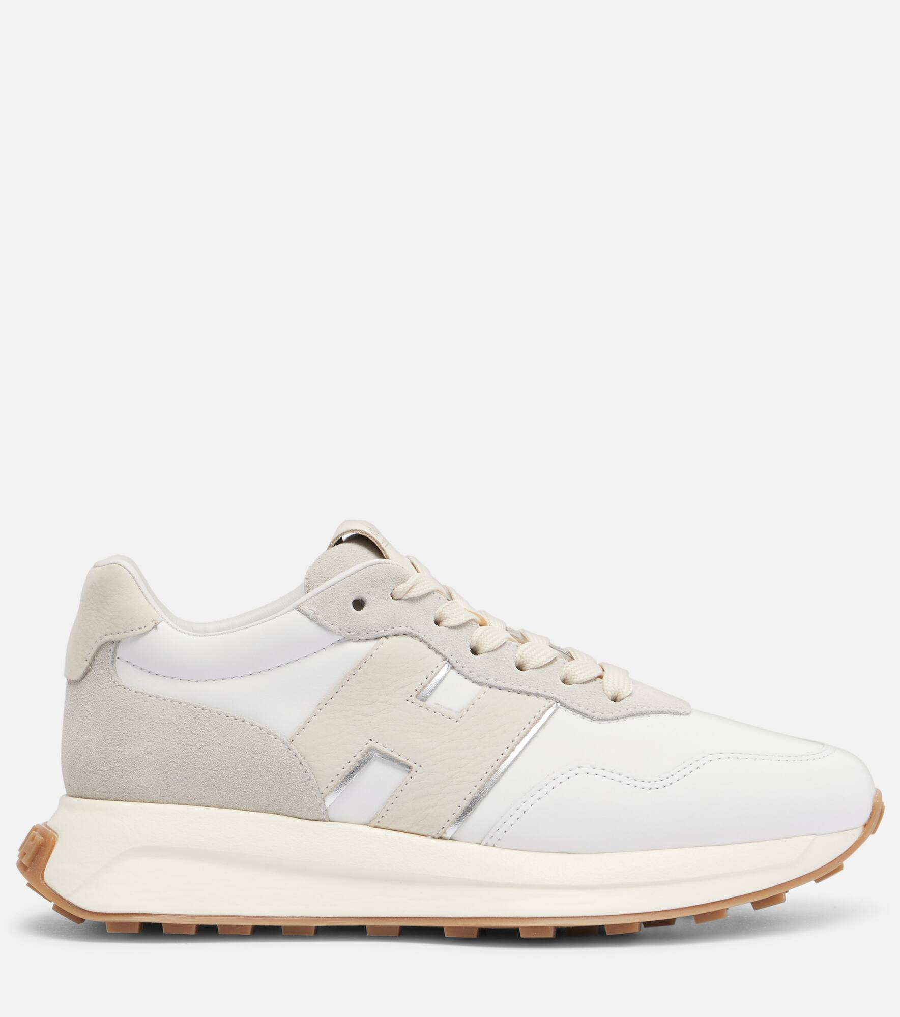 Hogan H641 leather sneakers - 4