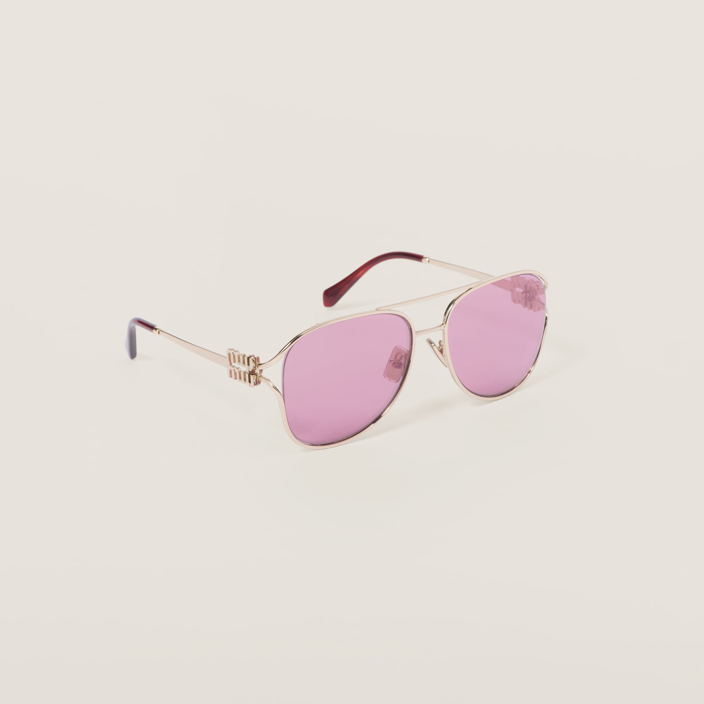 Miu Miu Logo sunglasses - 3
