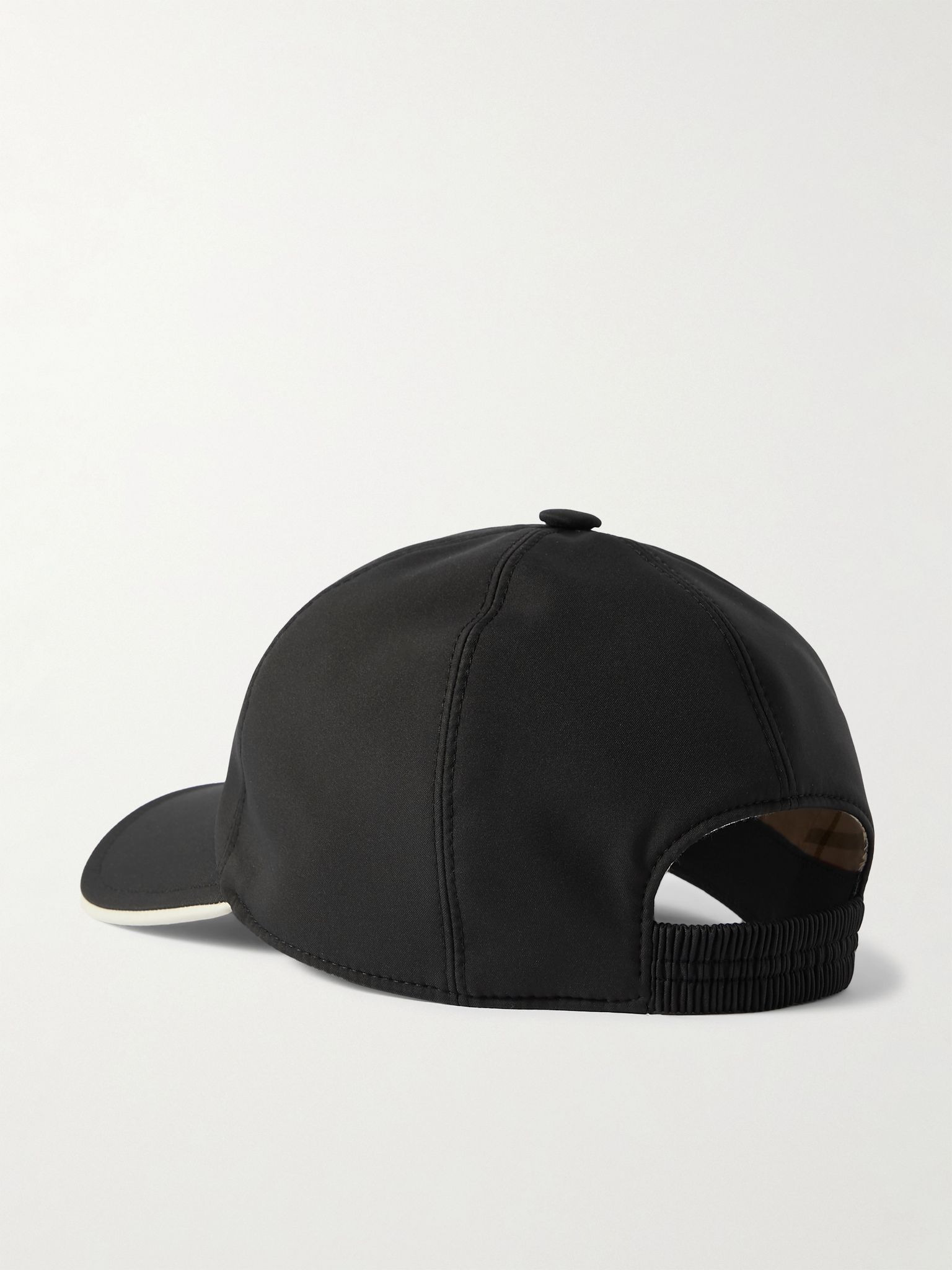 Logo-Embroidered Storm System® Shell Baseball Cap Black - 3