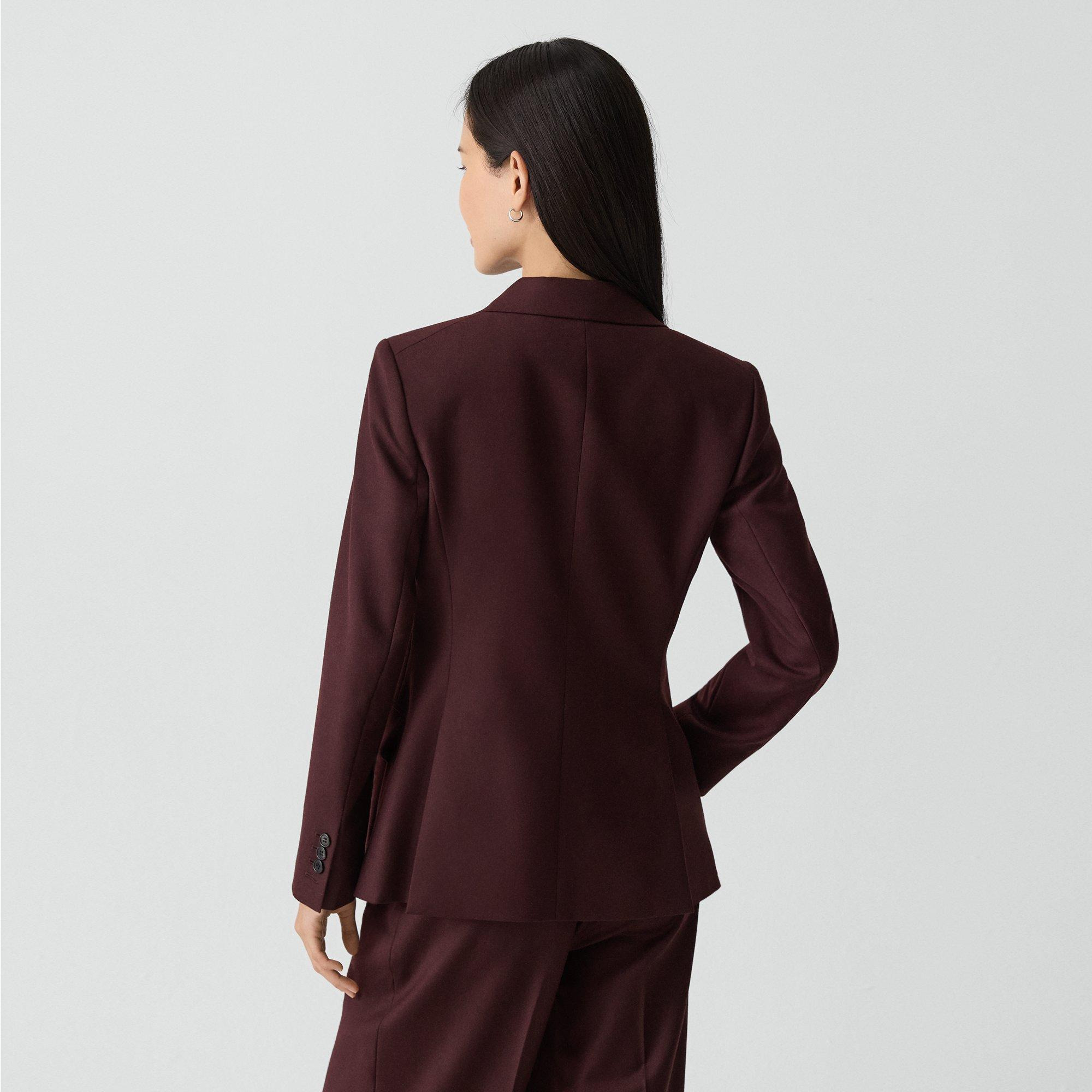 Lynnia Blazer in Sleek Flannel - 4