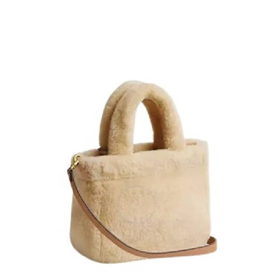 Coach Shearling 22 Tote Bag - 2