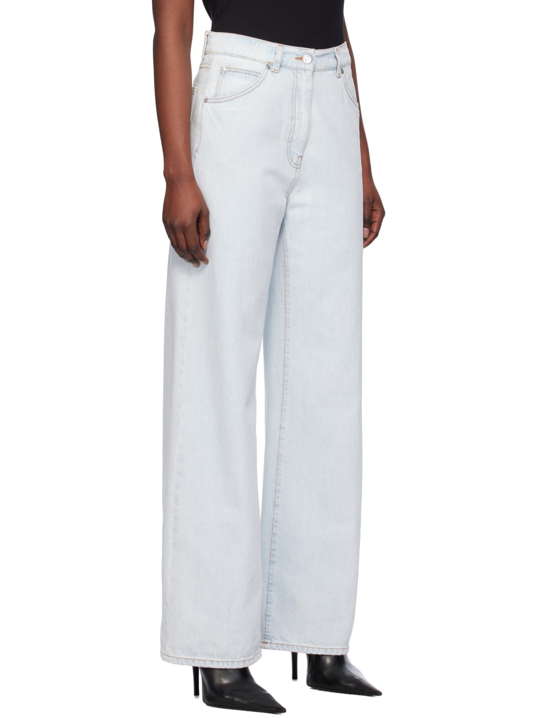 Blue Faded Jeans - 2