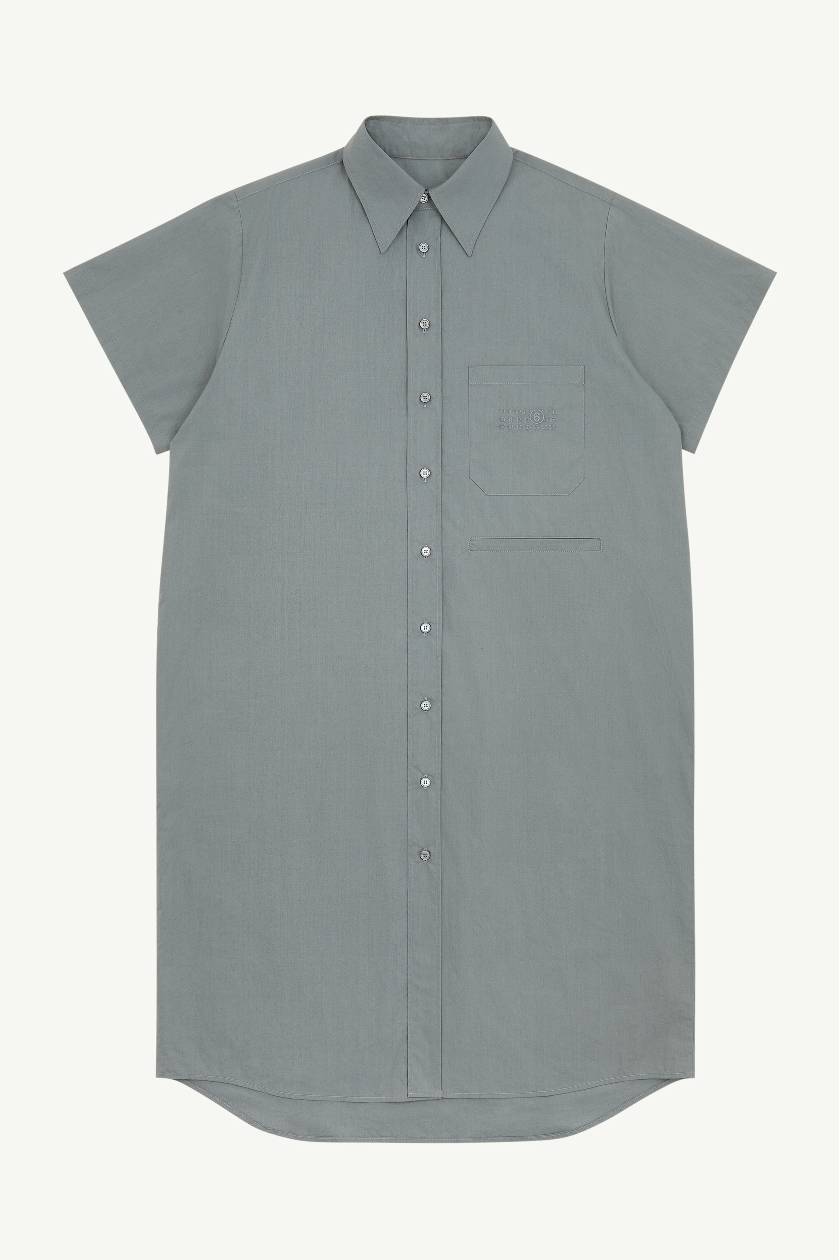 Cotton Midi Dress - 1