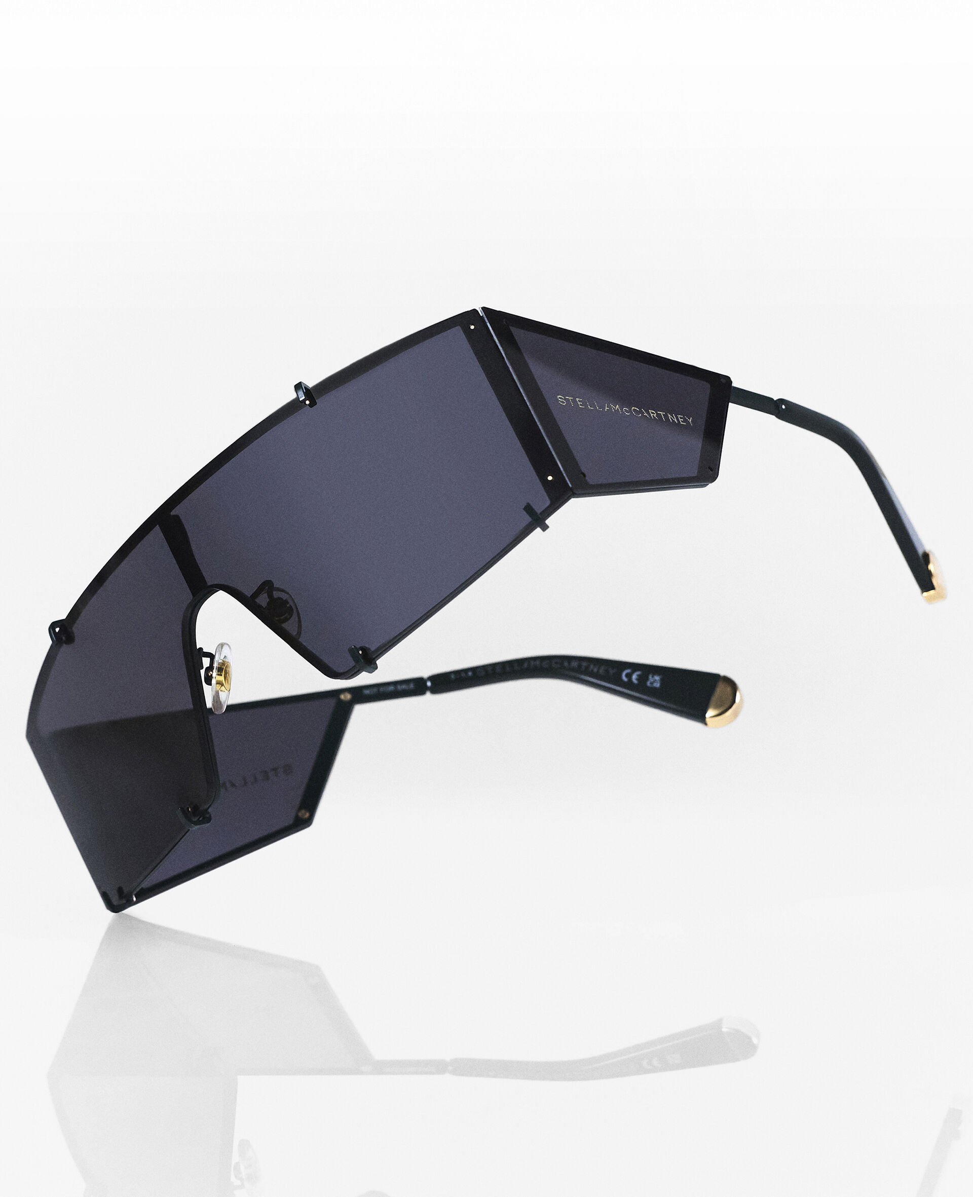 Translucent Rectangle Sunglasses - 5