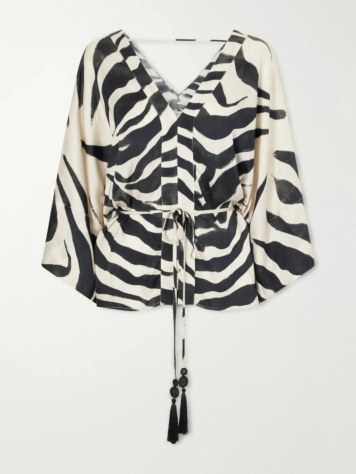 Desierto Vivo Printed Georgette Blouse - 1