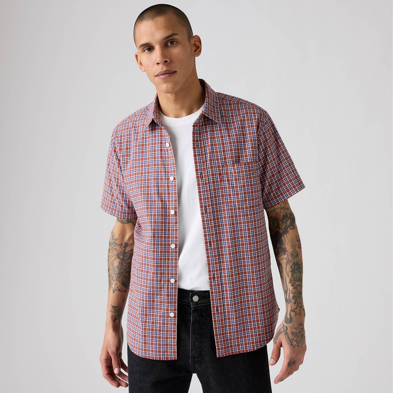 SHORT-SLEEVE CLASSIC STANDARD FIT SHIRT - 3