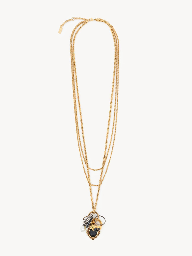 THE CHLOÉ ANTIQUE PEARLS NECKLACE 1