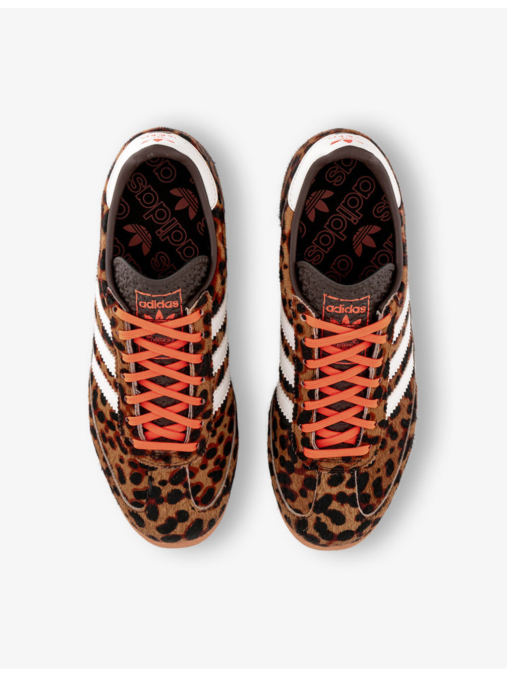 SL 72 Leopard-Print Suede and Mesh Low-Top Trainers - 2