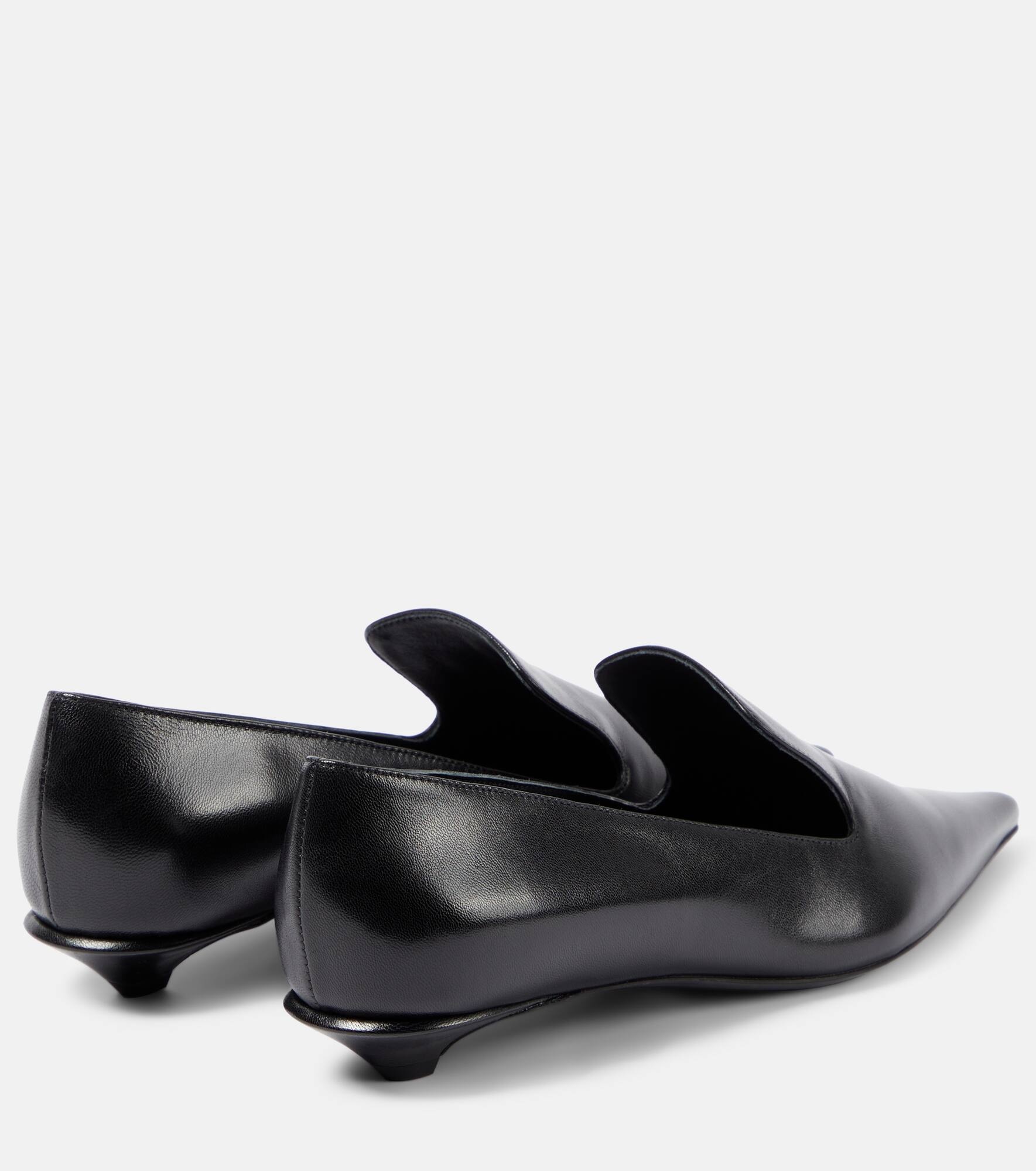 Point 25 leather pumps - 3