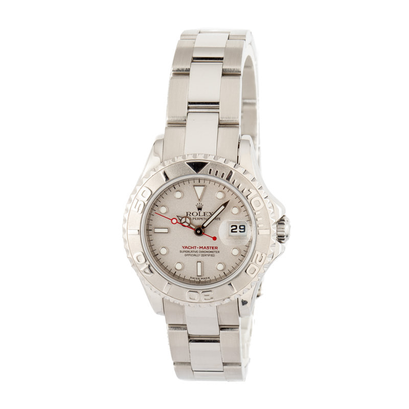 Rolex Yacht-Master Ref 169622 Platinum Dial - 2
