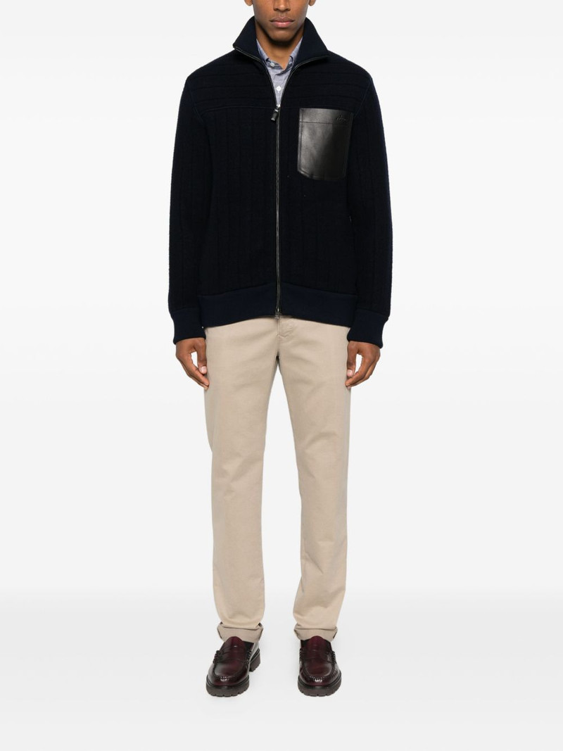 Brioni checked button shirt outlook