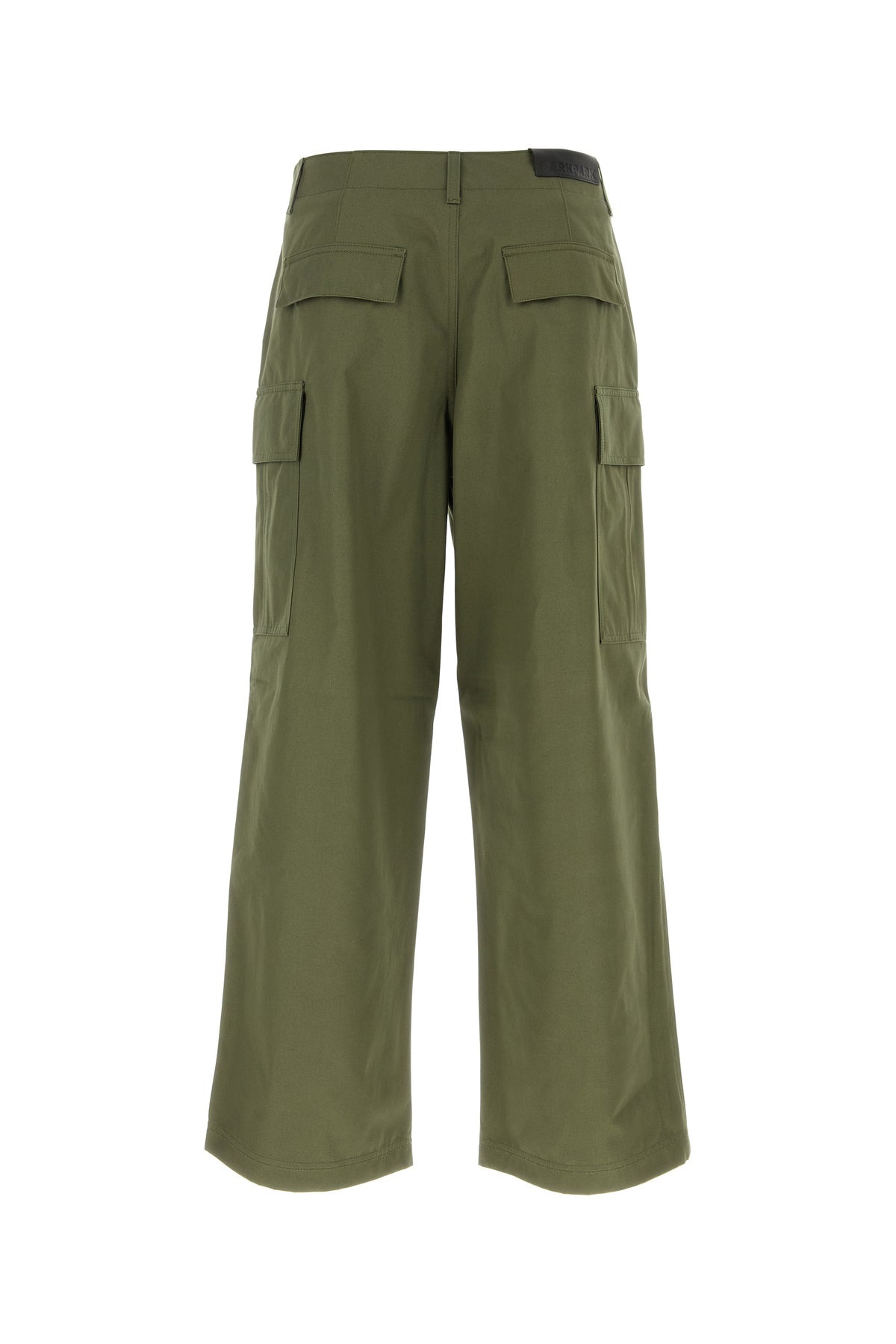 Army green cotton pant - 2