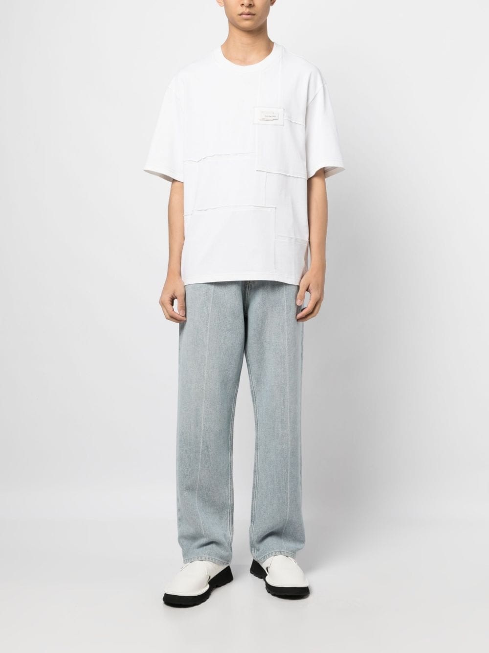 logo-patch T-shirt - 3