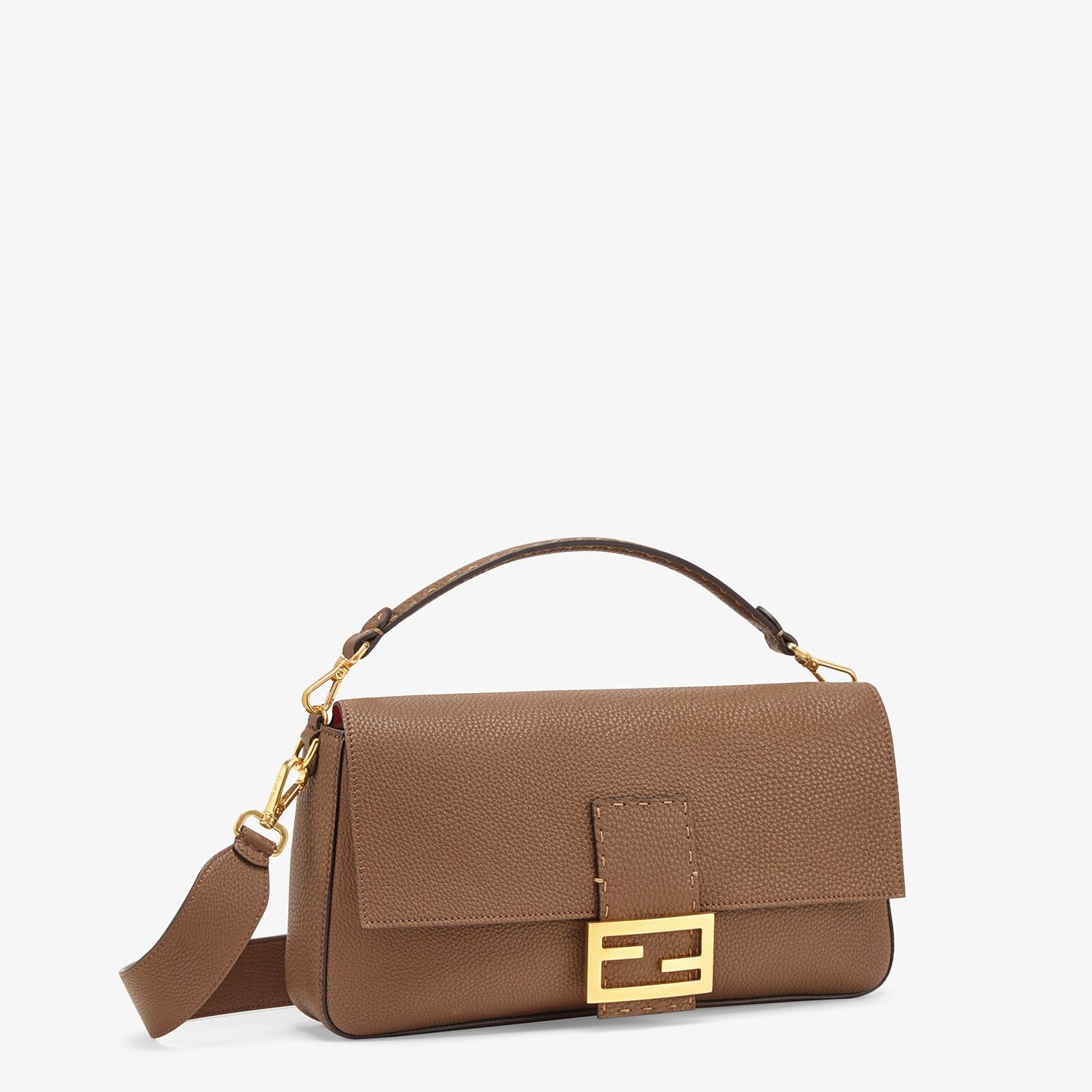 Brown leather bag - 2