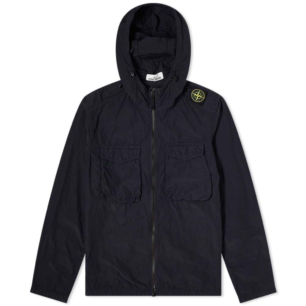 Stone Island Naslan Light Hooded Shirt Jacket - 1