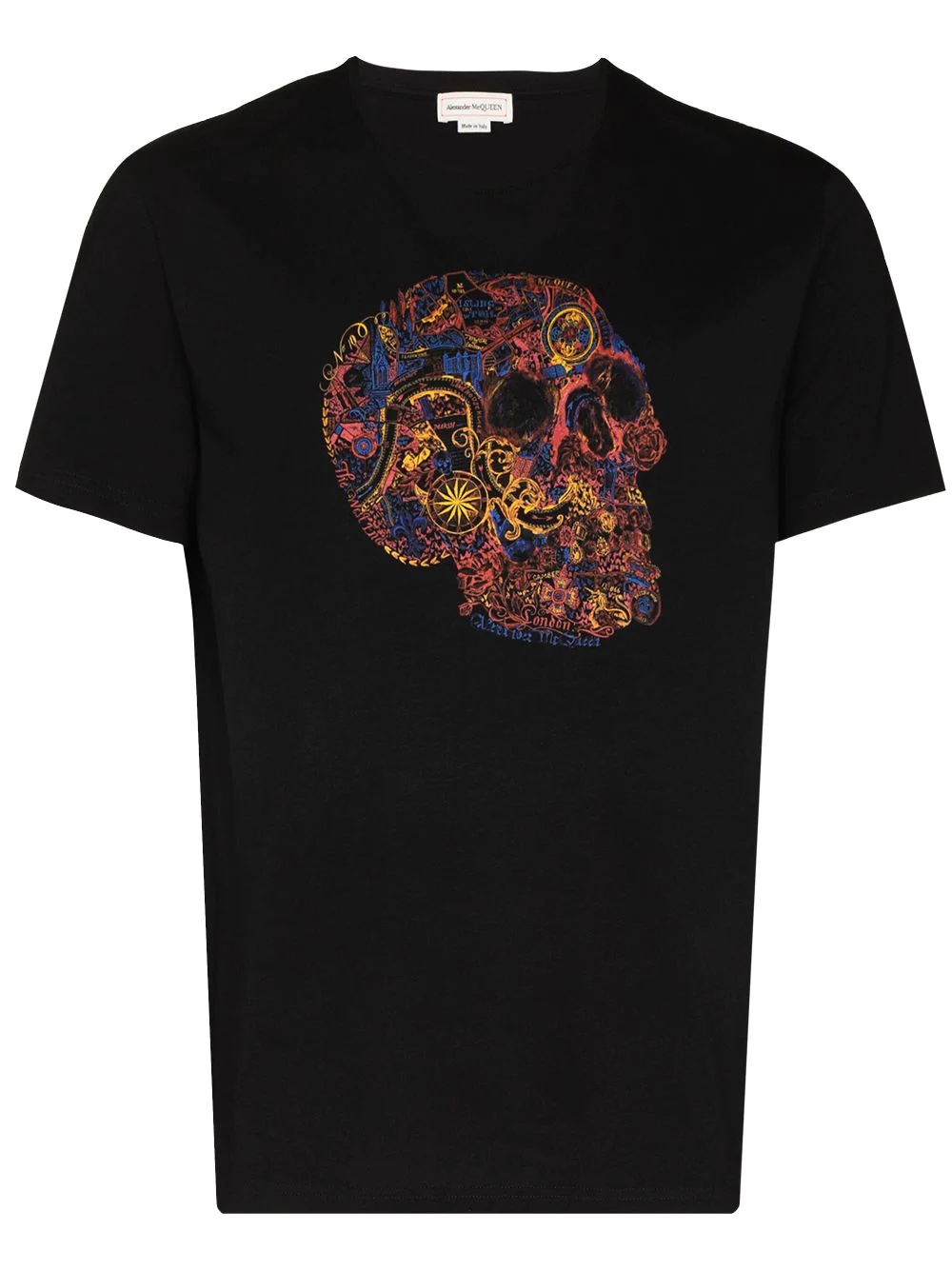 London Skull print T-shirt - 1