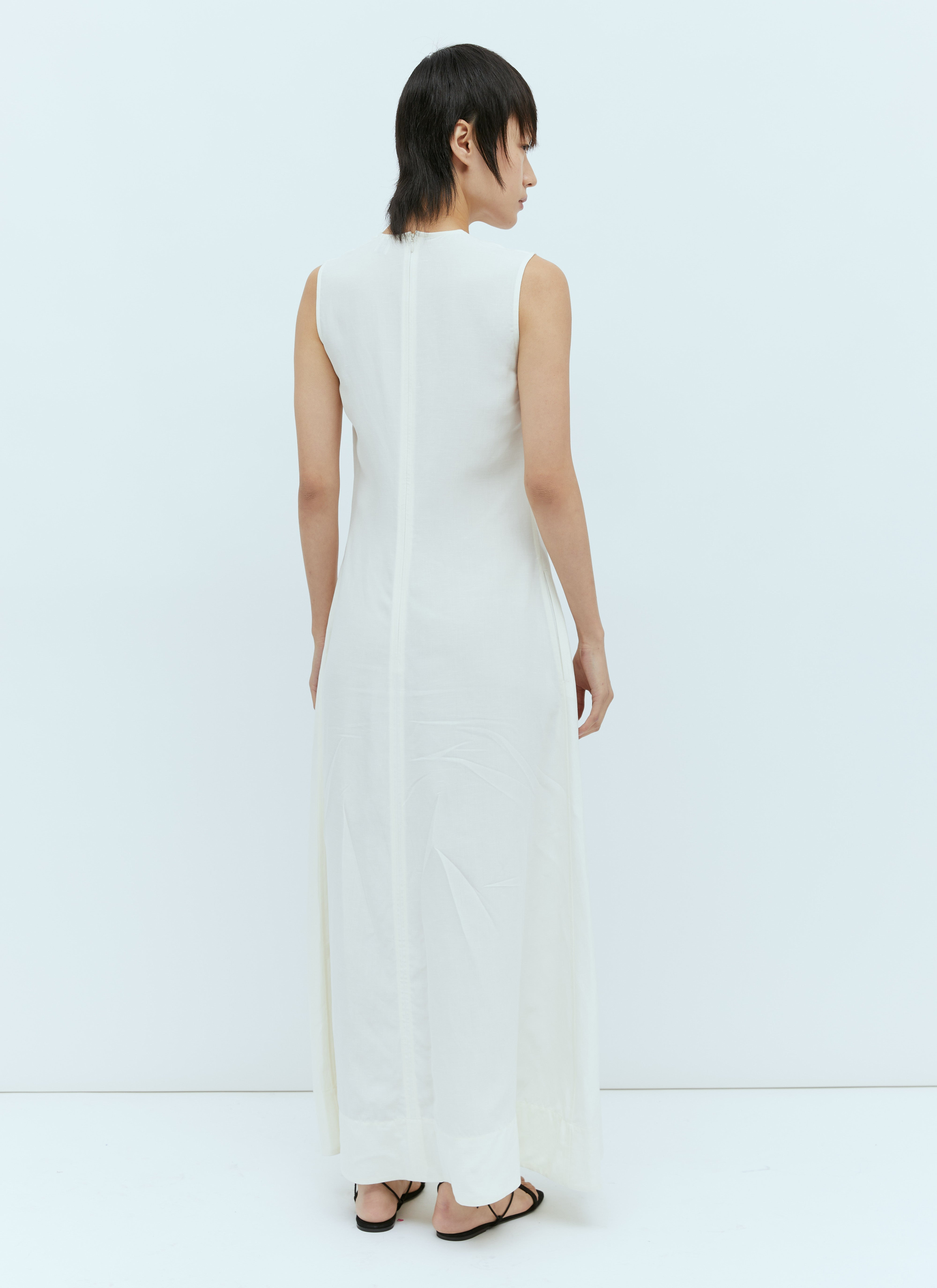 Toteme Women Fluid V Neck Maxi Dress - 3