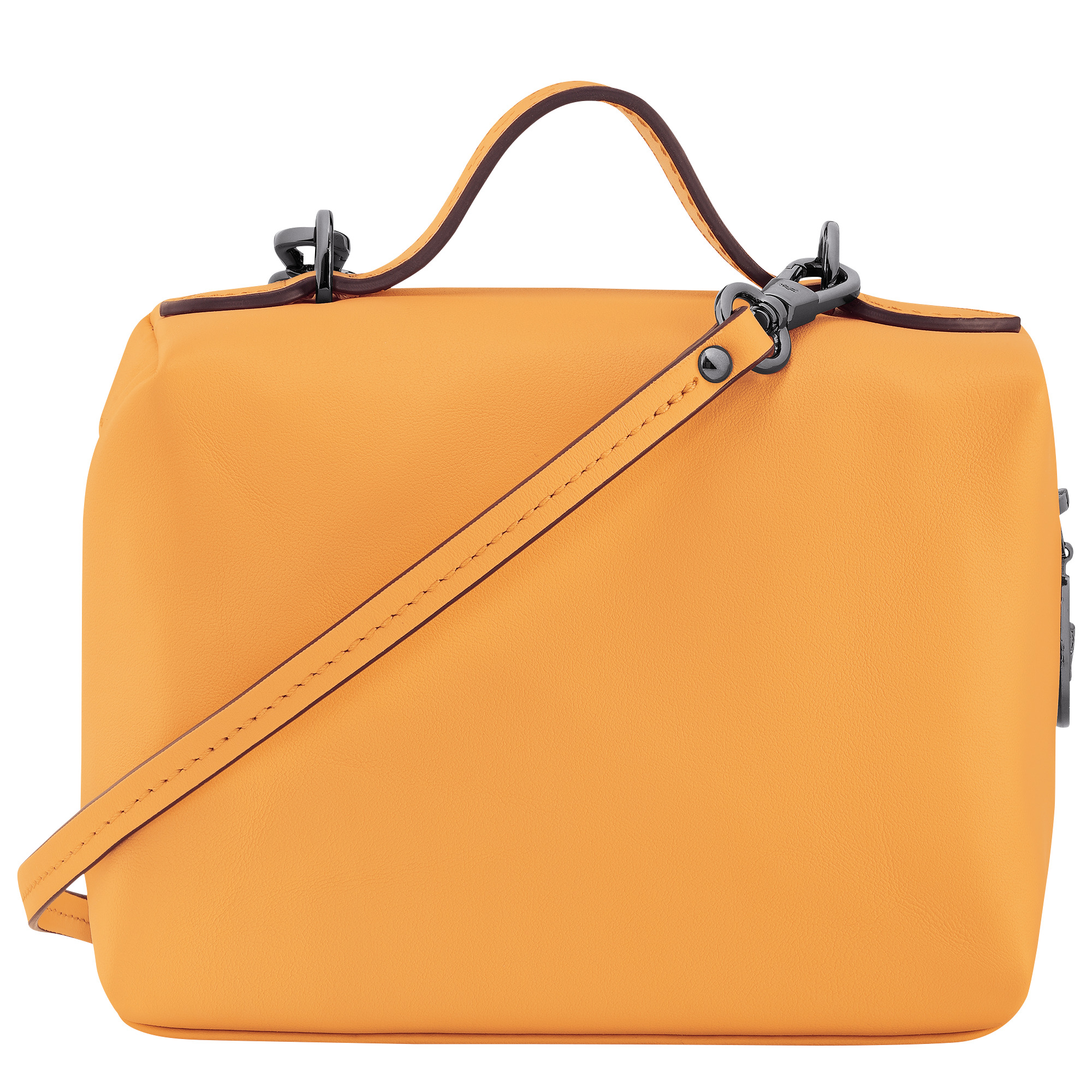 Le Pliage Xtra XS Vanity Apricot - Leather - 4