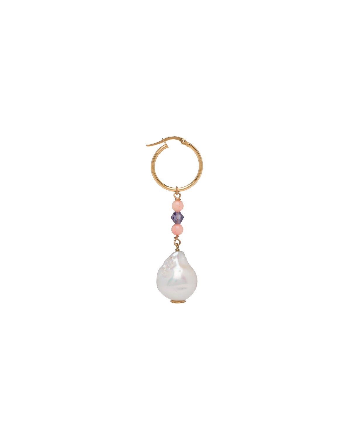 Prada Fine Jewellery gold and pearl earrings - 4