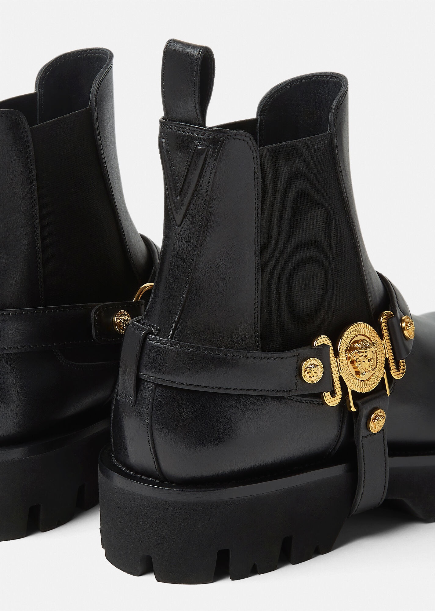 Medusa Biggie Chelsea Boots - 4